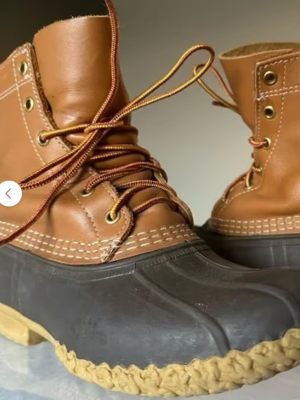 Women's L.L. Bean Boots 8' Brown size 9